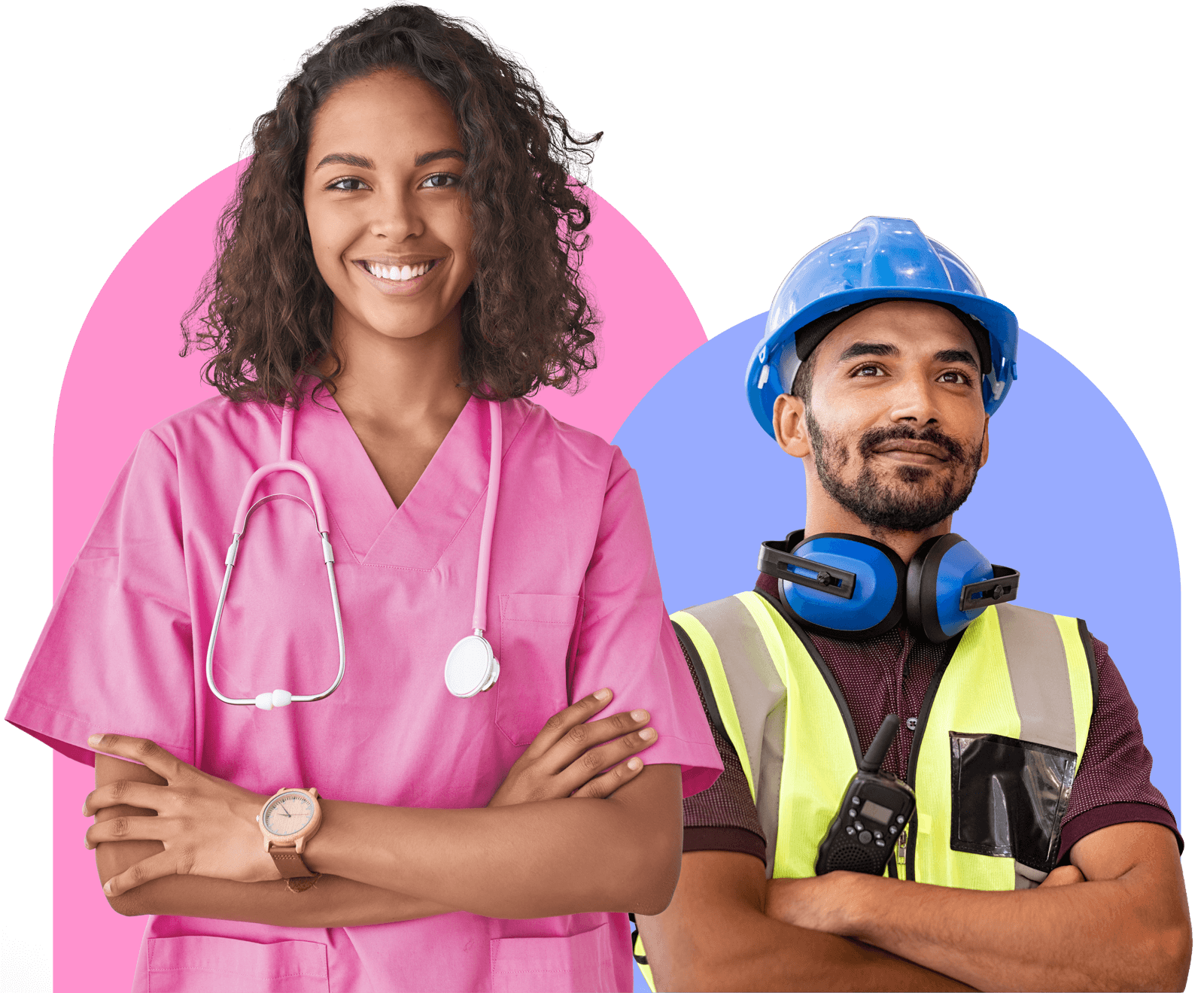 Adult ESL learners in healthcare and customer service roles
